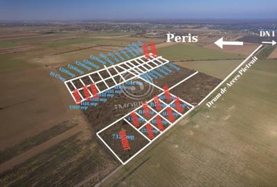 Ocazie- Teren Intravilan de Vanzare- Peris Snagov- Doar 10 euro/mp - 1