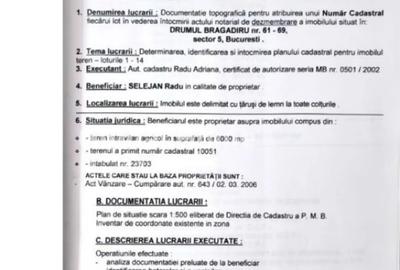 Teren de 6000 mp, în Central - 2