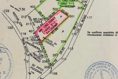 Teren Construcții intravilan de 1200 mp, în Moroeni - 1