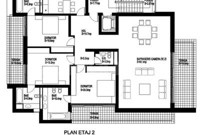 Apartament spatios, luminos, modern cu 4 camere, zona linistita - 15