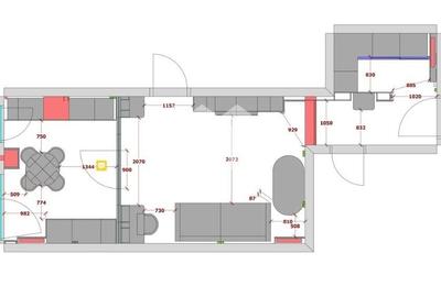 Apartament cu 2 camere semidecomandat, mobilat în Sânnicoară - 27