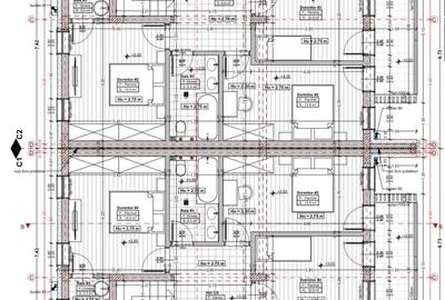 Teren autorizat de vanzare , pentru 5 DUPLEXURI ,Floresti - 4