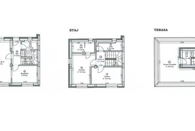 Duplex 78,9 mp utili + terasă 26,8 mp | Curte proprie 100mp | Florești - 15