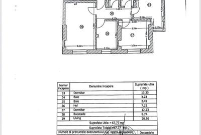 Apartament cu 3 camere decomandat, mobilat în Central - 11
