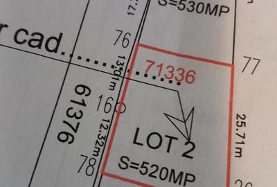 Teren de 530 mp, în Leș - 2