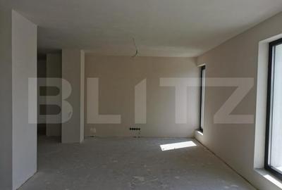Apartament 3 camere, 91.65mp, balcon, semifinisat, CF, zona - 1