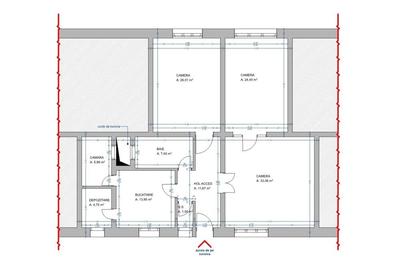 Apartament cu 2 camere semidecomandat în Central - 2
