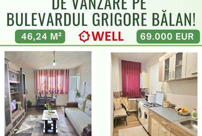 Apartament cu 2 camere în Central