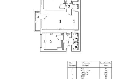 Apartament cu 2 camere semidecomandat în Drumul Taberei - 8