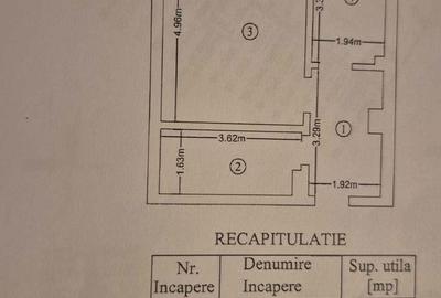 Garsonieră decomandată în Bucium - 14