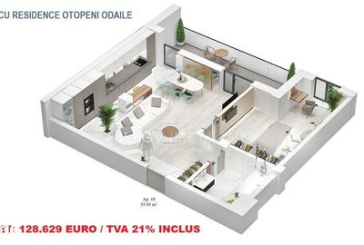 Apartament cu 2 camere în Central - 7