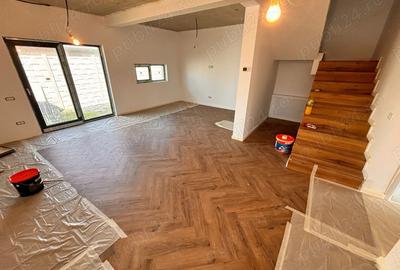 Vand casa 3 camere 2 bai , 1 balcon, 1 terasa , 2 locuri parcare , 2 aer conditionat - 2