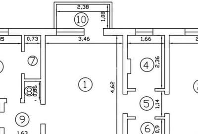 Apartament 2 camere-Podu Ros-Palas Mall-etaj intermediar-blo - 1