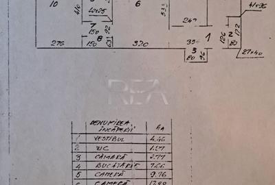 Apartament cu 3 camere decomandat în Obor