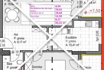 Apartament decomandat in stadiu de proiect cu 2 camere de va - 1