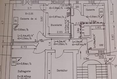 3 camere, 100 mp, centrală termică proprie – Prosper / 13 Septembrie V10 - 14