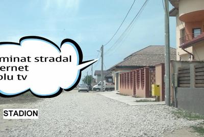 Berceni la stadionul din comuna - teren 412 mp zona vile - 2