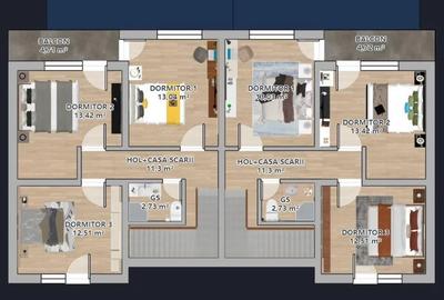 Duplex cu 4 camere in Valea Adanca - 9