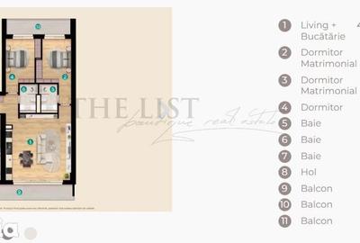 Apartament cu 4 camere în Central