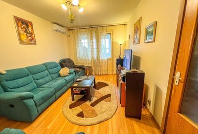 Apartament cu 3 camere semidecomandat, mobilat în Militari