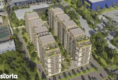 Apartament cu 2 camere în Titan