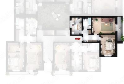 Apartament cu 2 camere decomandat în Calea Urseni - 10