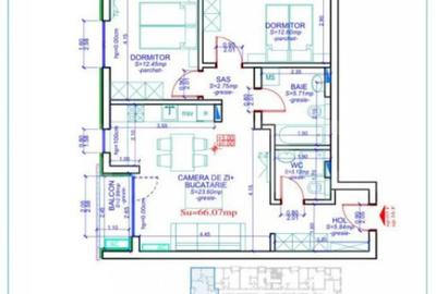 Apartament cu 3 camere decomandat în Aradului - 3