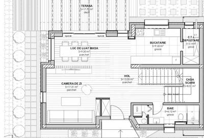 Duplex semifinisat, 130 mp utili, Floresti - 3