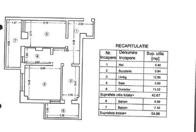 Apartament cu 2 camere decomandat în Albești - 2