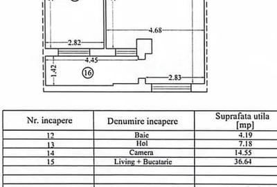 Apartament 2 camere Tomis Nord Parcul Tabacariei - 11