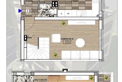 Apartament cu 2 camere, mobilat în Central - 4