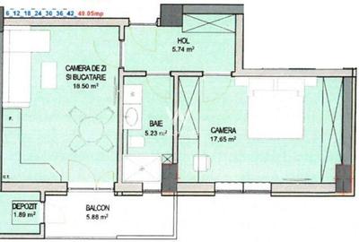 Proiect Nou, 2 camere -Shopping City Sibiu - 8