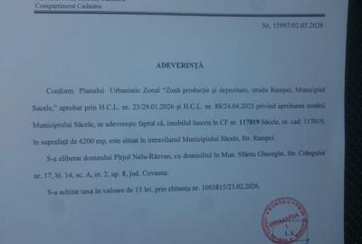 Teren Construcții intravilan de 6200 mp, în 13 Decembrie - 5