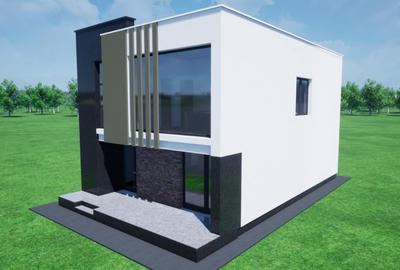 Vila individuala P+E, design mediteranean, Cal. Harmanului, Comision 0% - 1