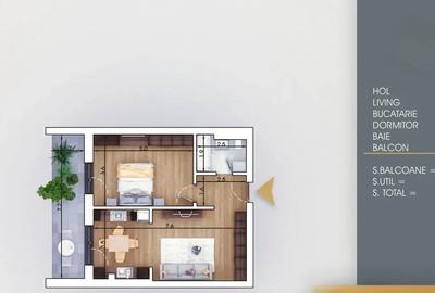 Titan Pallady metrou 8 minute Nicolae Teclu 2 Camere spatios - 8