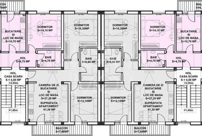 Apartament cu 3 camere decomandat în Mihai Viteazul - 8