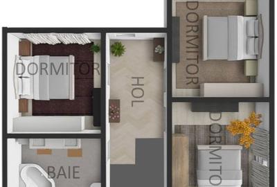 Casă cu 4 camere în Valu lui Traian - 1