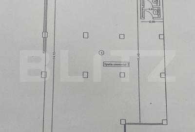 Spațiu comercial, de 134 mp, în Central