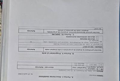 Teren de 975 mp, în Vadu - 2