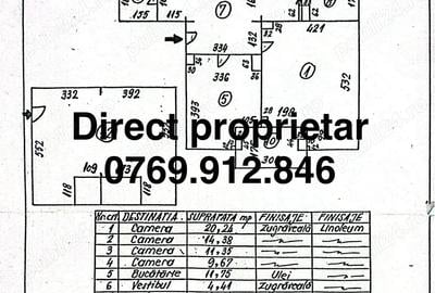 Apartament cu 4 camere decomandat în Central - 1