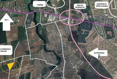 Teren Construcții intravilan de 7000 mp, în Corbeanca