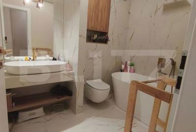 Apartament cu 2 camere semidecomandat, mobilat în Între Lacuri - 7