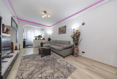 Apartament cu 3 camere decomandat, mobilat în Tractorul - 1