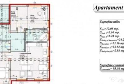Apartament cu 3 camere decomandat în Central - 1