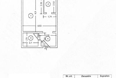 Garsonieră decomandată în Pantelimon