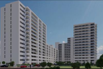 Apartament cu 2 camere decomandat în Lujerului