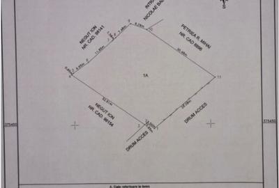 Teren Intravilan in Pitesti 1036 mp - 1