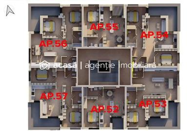 Apartament cu 3 camere decomandat în UTA - 2