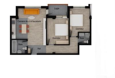 Ansamblu de apartamente cu 2, 3 si 4 camere, zona Muzeul Apei - 2