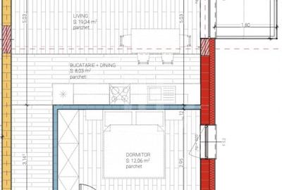 Apartament 2 camere, 53 mp, etaj 1 in bloc nou! - 4